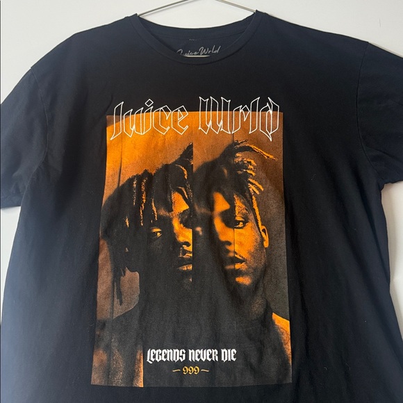 Juice Wrld Legends Never Die Black T-Shirt - like new!! - Picture 1 of 10